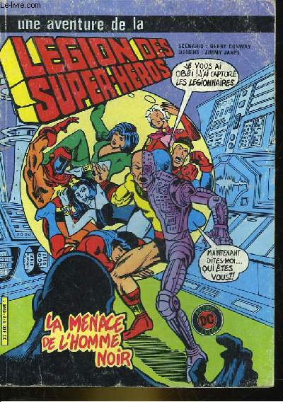LEGION DES SUPER-HEROS 12 - LA MENACE DE L'HOMME NOIR