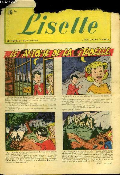 LISETTE - 32 ANNEE - LE FANTOME DE LA CITADELLE