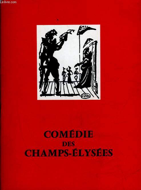 1 PROGRAMME - COMEDIE DES CHAMPS-ELYSEES - LE DIRECTEUR DE L'OPERA