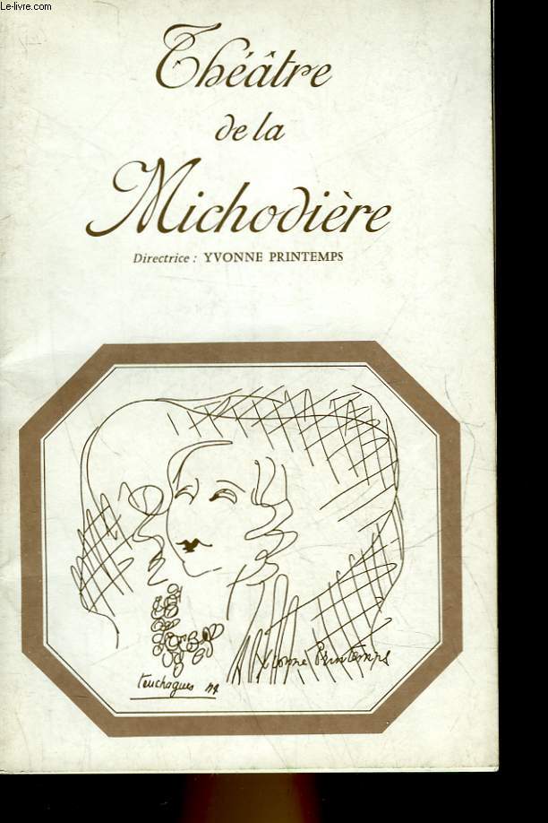 1 PROGRAMME - THEATRE DE LA MICHODIERE