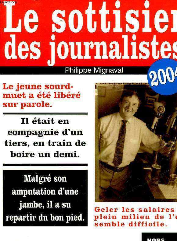 LE SOTISIER DES JOURNALISTES