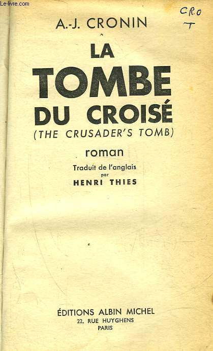 LA TOMBE DU CROISE - THE CRUSADER'S TOMB