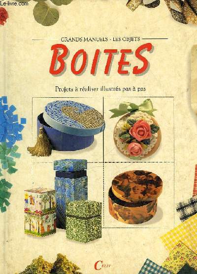 GRANDS MANUELS - LES OBJETS - BOITES