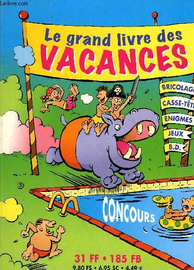 LE GRAND LIVRE DES VACANCES