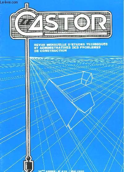 LE CASTOR - 38 ANNEE - N418