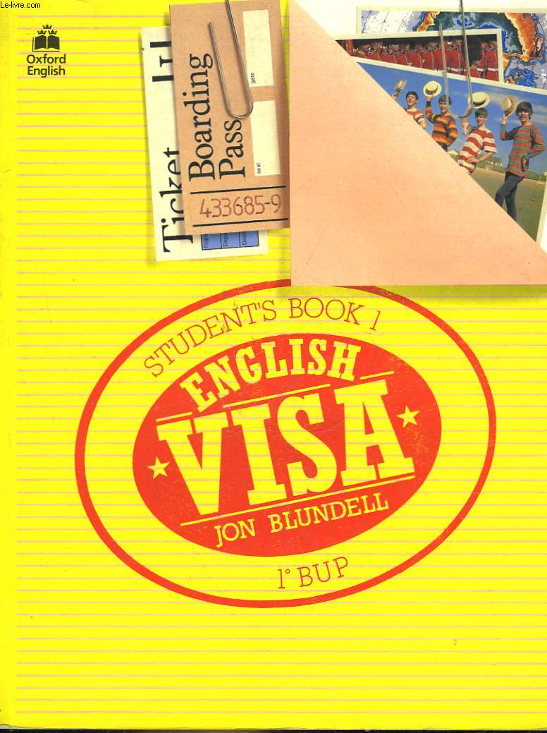 STUDENT'S BOOK 1 - ENGLISH VISA - 1 BUP
