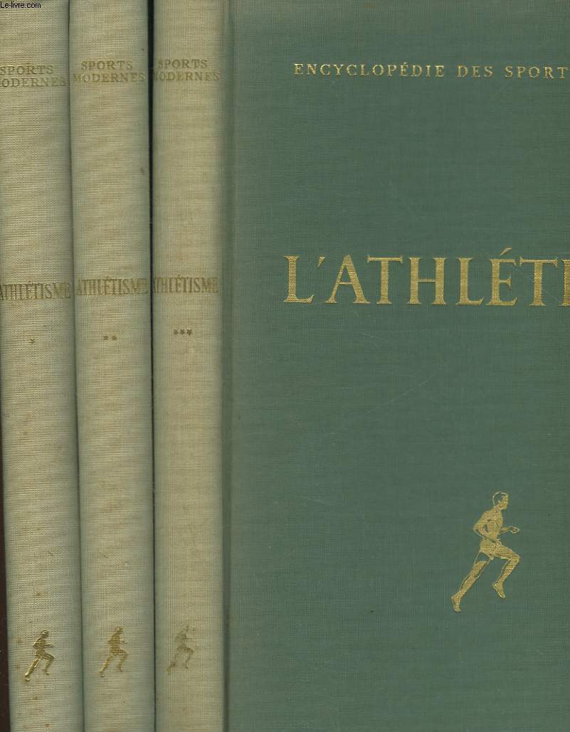 L'ATHLETISME - 3 TOMES