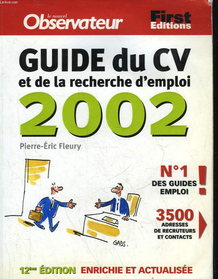 GUIDE DU CV ET DE LA RECHERCHE D'EMPLOI 2002