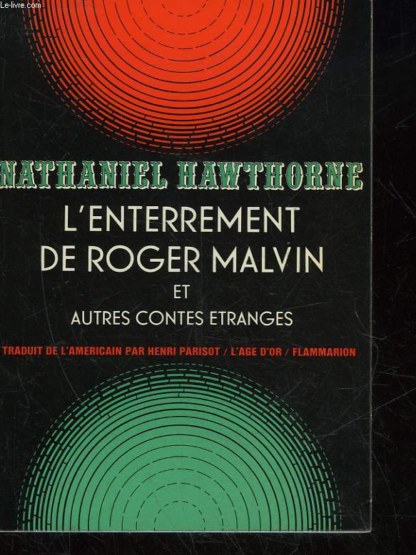 L'ENTERREMENT DE ROGER MALVIN ET AUTRES CONTES ETRANGES