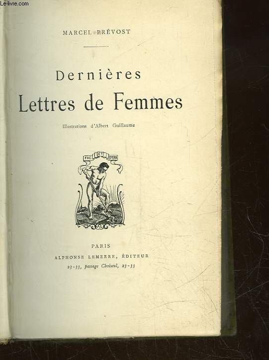 DERNIERES LETTRES DE FEMMES