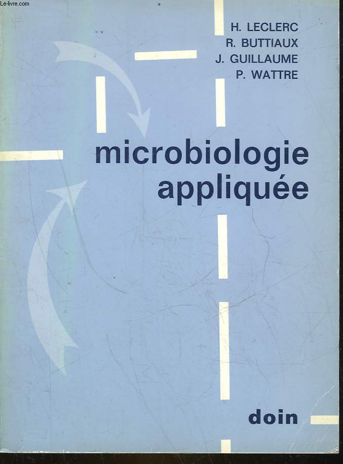 MICROBIOLOGIE APPLIQUEE