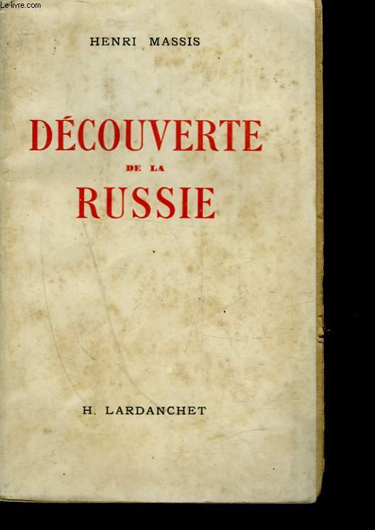 DECOUVERTE DE LA RUSSIE