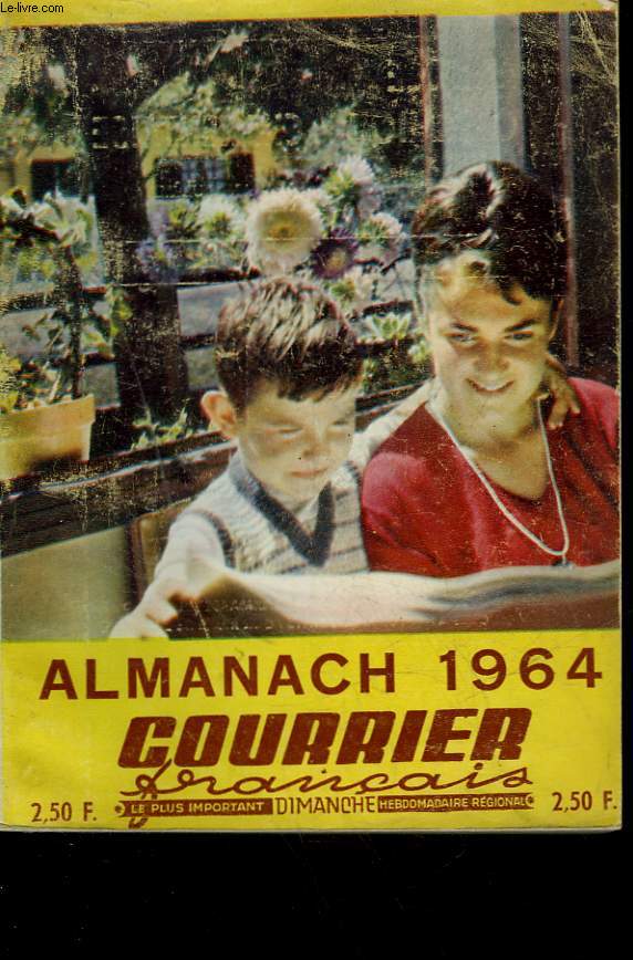 ALMANACH 1964 - COURRIER FRANCAIS
