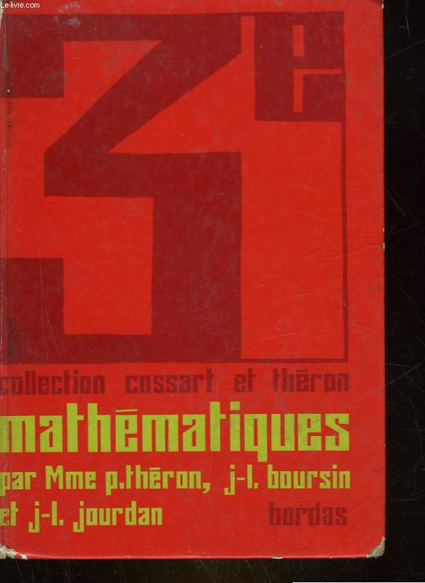 COLLECTION DE MATHEMATIQUES - CLASSE DE 3