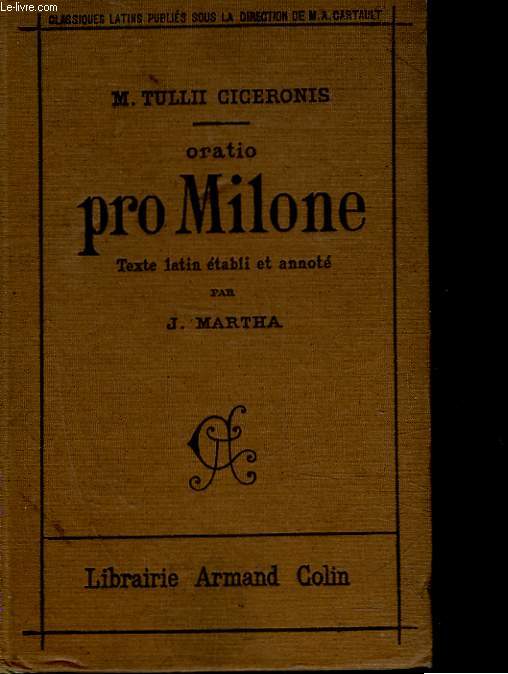 ORATIO PRO MILONE