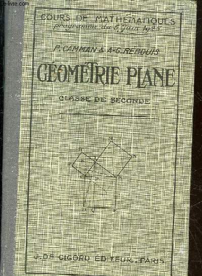 GEOMETRIE PLANE - CLASSE DE SECONDE