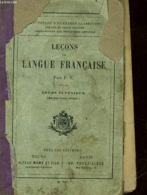 LANGUE FRANCAISE - COURS SUPERIEUR