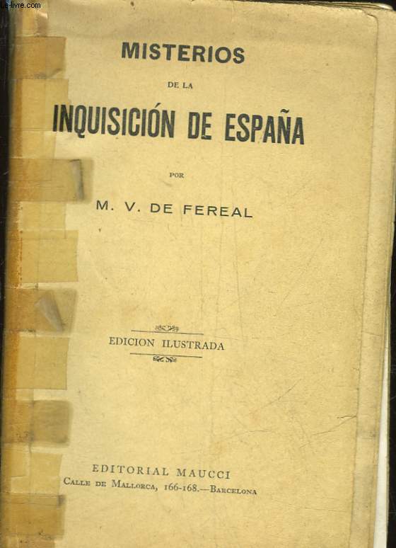 MISTERIOS DE LA INQUISICION DE ESPANA