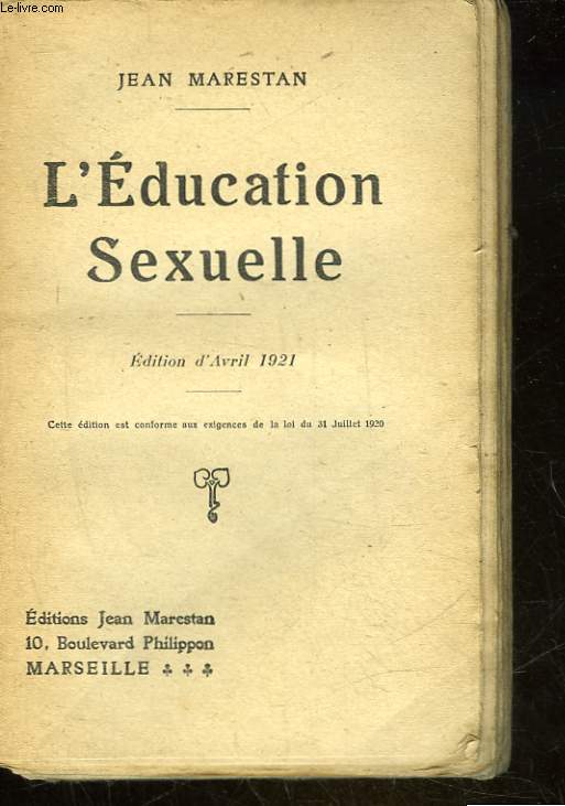 L'EDUCATION SEXUELLE