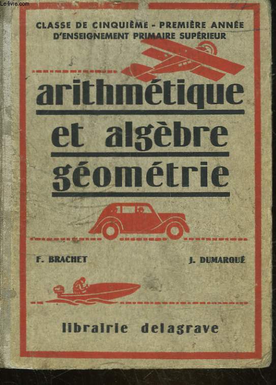 ARITHMETIQUE ET ALGEBRE