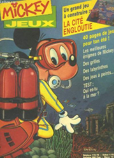 MICKEY JEUX N38