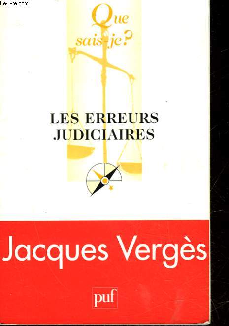 LES ERREURS JUDICIAIRES