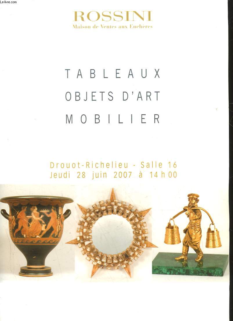 1 CATALOGUE DE VENTE AUX ENCHERES - EVENTAILS ET OBJETS DE VITRINE - ESTAMPES DESSINS ET TABLEAUX ANCIENS - ARCHEOLOGIE - ART ISLAMIQUE - ART AFRICAIN