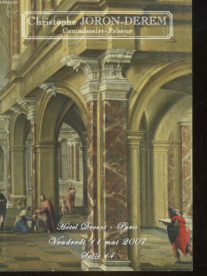 1 CATALOGUE DE VENTE AUX ENCHERES - LIVRE MODERNES, GRAVURES ET LITHOGRAPHIES, PROVENANT PRINCIPALEMENT DE DONS ET LEGS DE L'INSTITUT PASTEUR, D'UN CHATEAU DES BORDS DU LAC LAC LEMAN ET DU CHATEAU DE BEL AIR A MEUNG/LOIRE