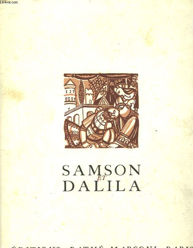 SAMSON ET DALILA
