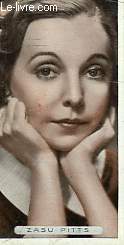 CARTE / GRAVURE - ZASU PITTS