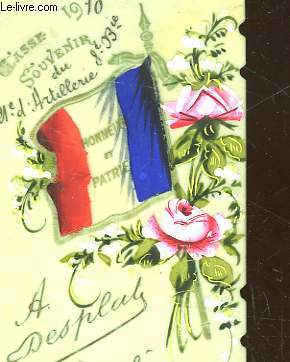 1 IMAGE PIEUSE SUR VELIN - CLASSE SOUVENIR - 21 D'ARTILLERIE A DESPLAT