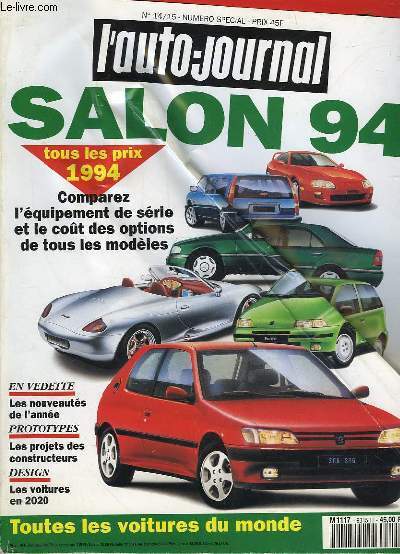 L'AUTO-JOURNAL - N14/15 - SALON 94