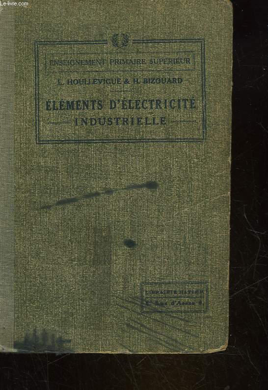 ELEMENTS D'ELECTRICITE INDUSTRIELLE