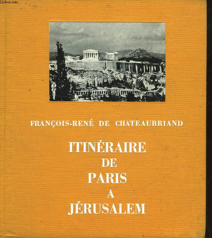 ITINERAIRE DE PARIS A JERUSALEM