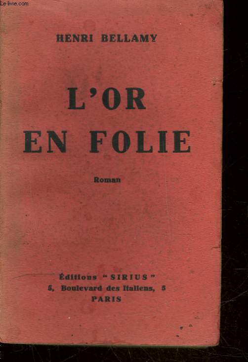 L'OR EN FOLIE