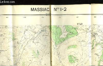 1 CARTE DE MASSIAC NS 1-2