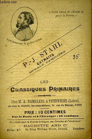 LES CLASSIQUES PRIMAIRES - EXTRAITS - LE MECHANT PETIT FRITZ - LES 4 CRI-CRIS DE LA BOULANGERE - ENFANTS GATES - LES PETITS DEFAUTS - LES PETITES VERTUS