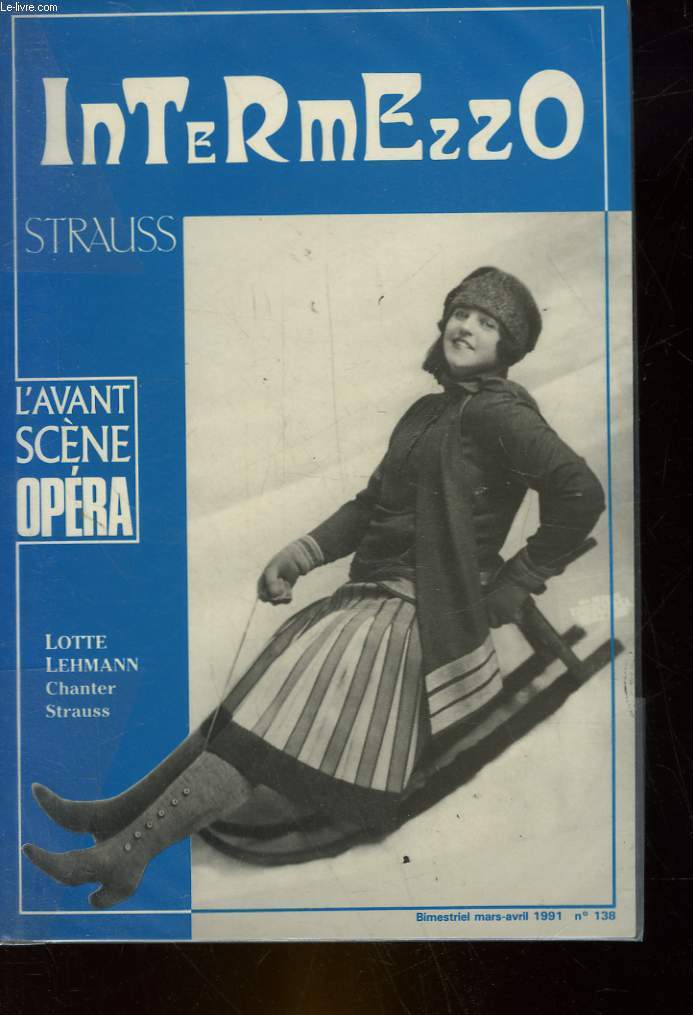 L'AVANT-SCENE OPERA - N138 - INTERMEZO STRAUSS