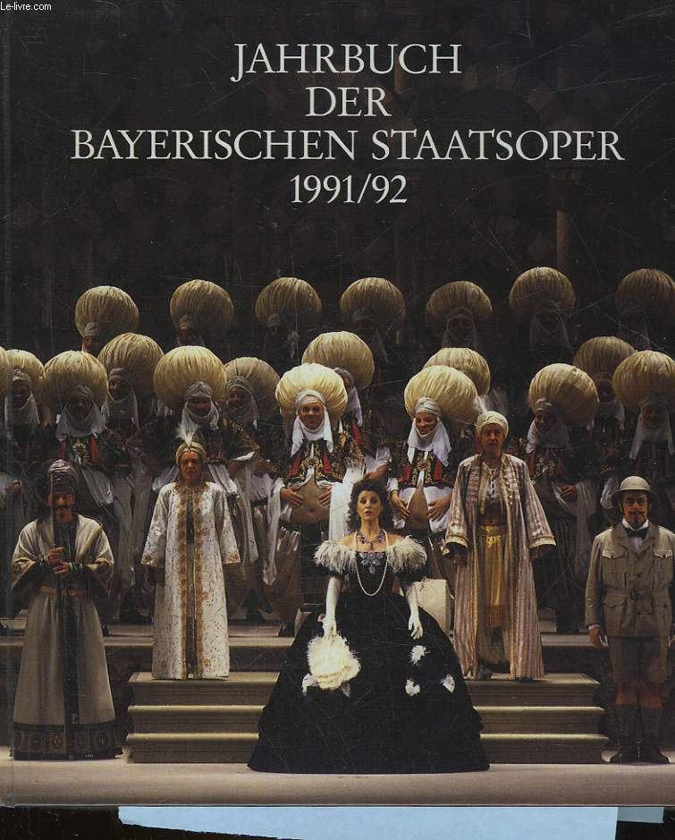JAHRBUCH DER BAYERISCHEN STAATSOPER 1991-92