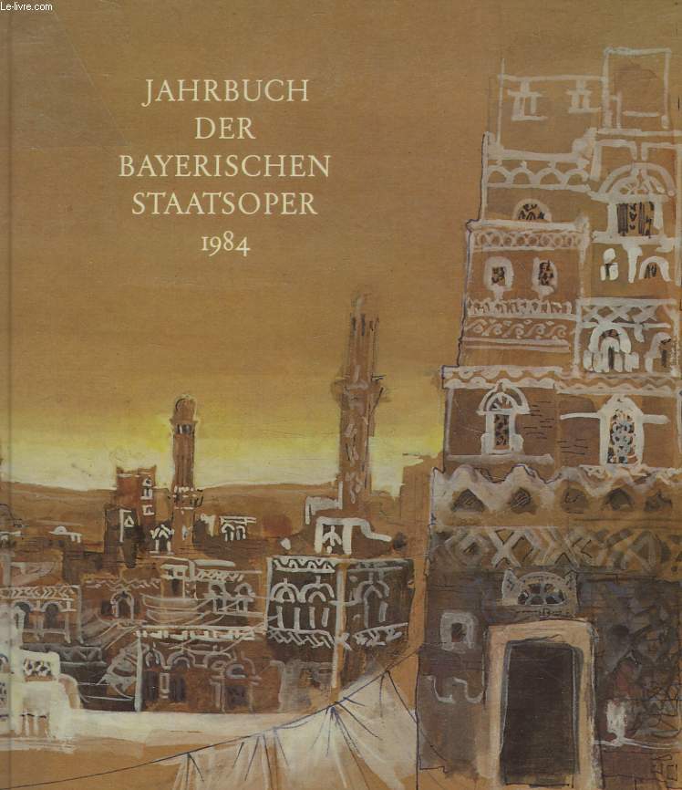JAHRBUCH DER BAYERISCHEN STAATSOPER 1984