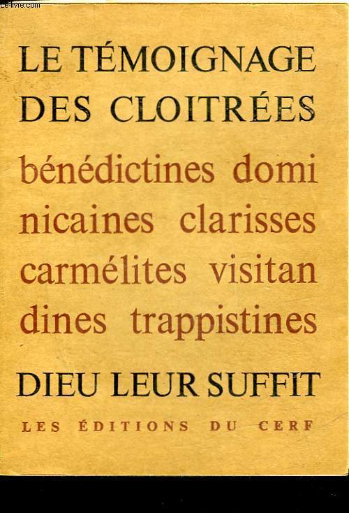 LE TEMOIGNAGE DES COITREES - DIEU LEUR SUFFIT