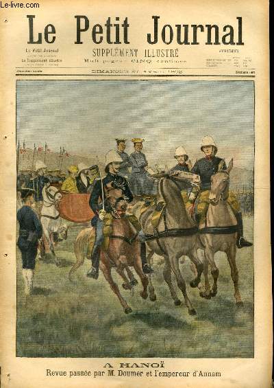 ALBUM LE PETIT JOURNAL SUPPLEMENT ILLUSTRE 108 NUMEROS Du N524 AU N632