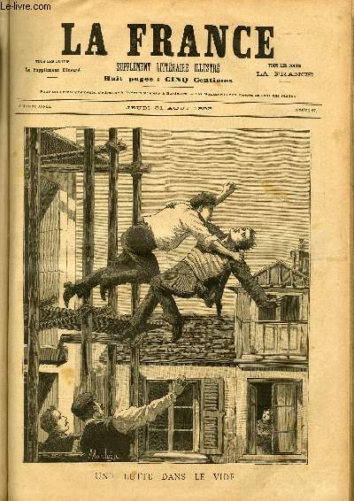 LA FRANCE - SUPPLEMENT LITTERAIRE ILLUSTRE - 2 ANNEE - N 87