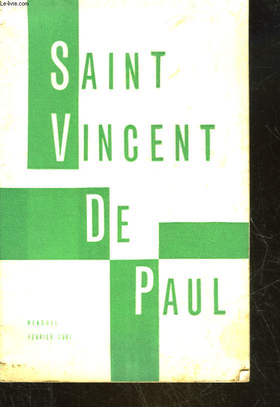 SAINT VINCENT DE PAUL - MENSUEL N2