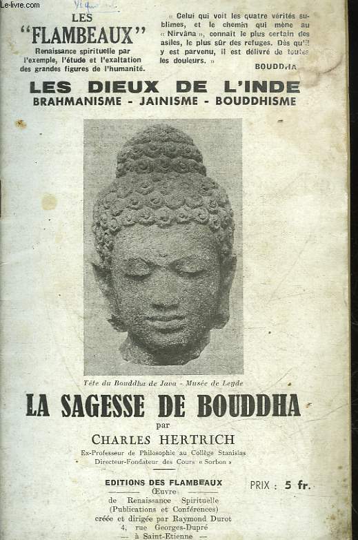LA SAGESSE DE BOUDDHA
