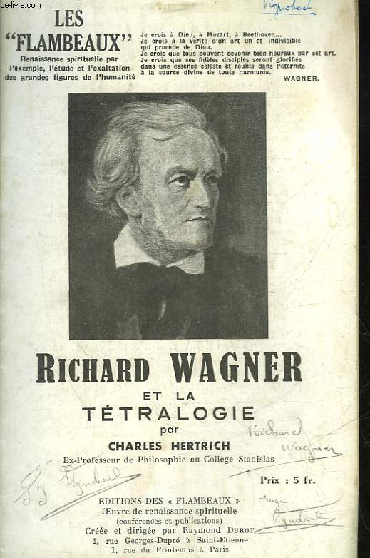RICHARD WAGNER ET LA TETRALOGIE