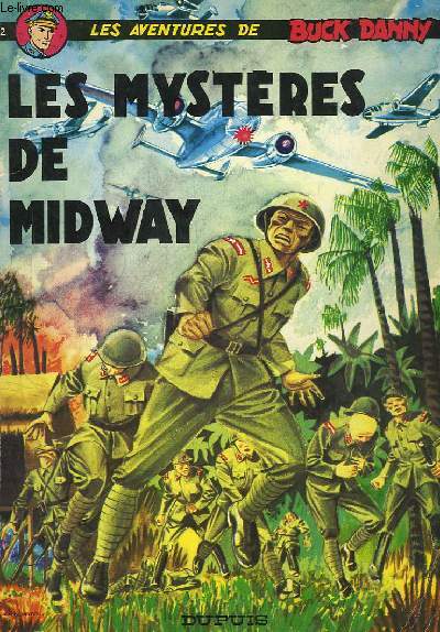 LES AVENTURES DE BUCK DANNY - N 2 - LES MYSTERES DE MIDWAY