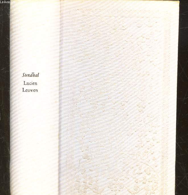 LUCIEN LEUVEN - STENDHAL - 1962 - Afbeelding 1 van 1