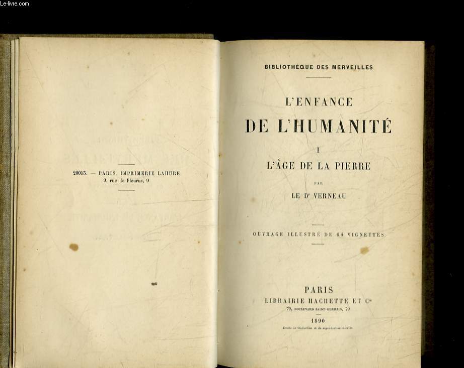 L'ENFANCE DE L'HUMANITE - TOME 1 - L'AGE DE LA PIERRE