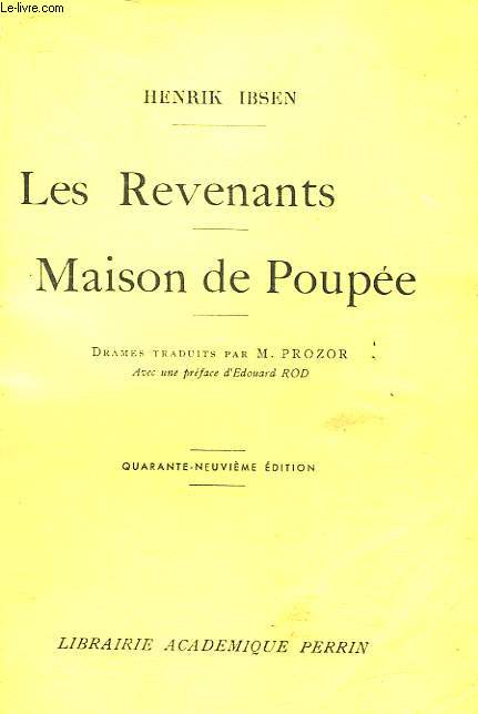 LES REVENANTS - MAISON DE POUPEE